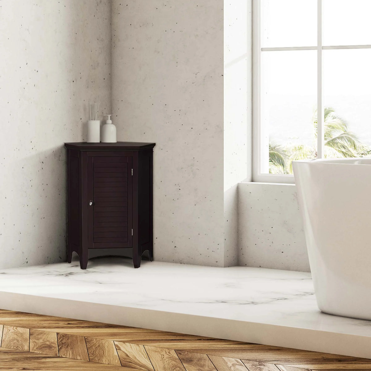 Wooden Corner Cabinet X79782