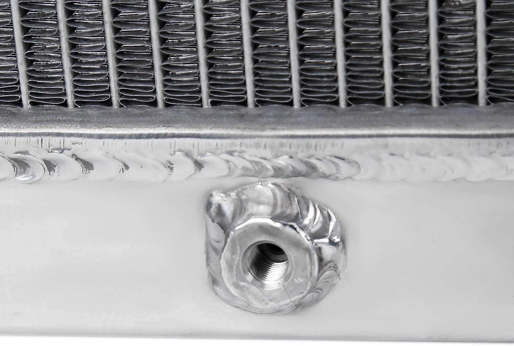 62mm 3Row Aluminum Radiator For 1955-1957 Chevy Bel Air Nomad V8 MT V1400