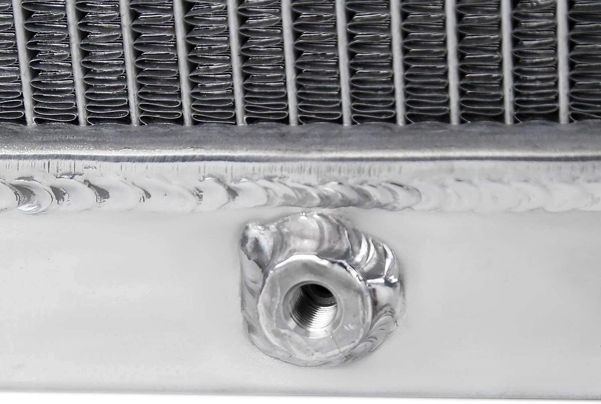 62mm 3Row Aluminum Radiator For 1955-1957 Chevy Bel Air Nomad V8 MT V1400