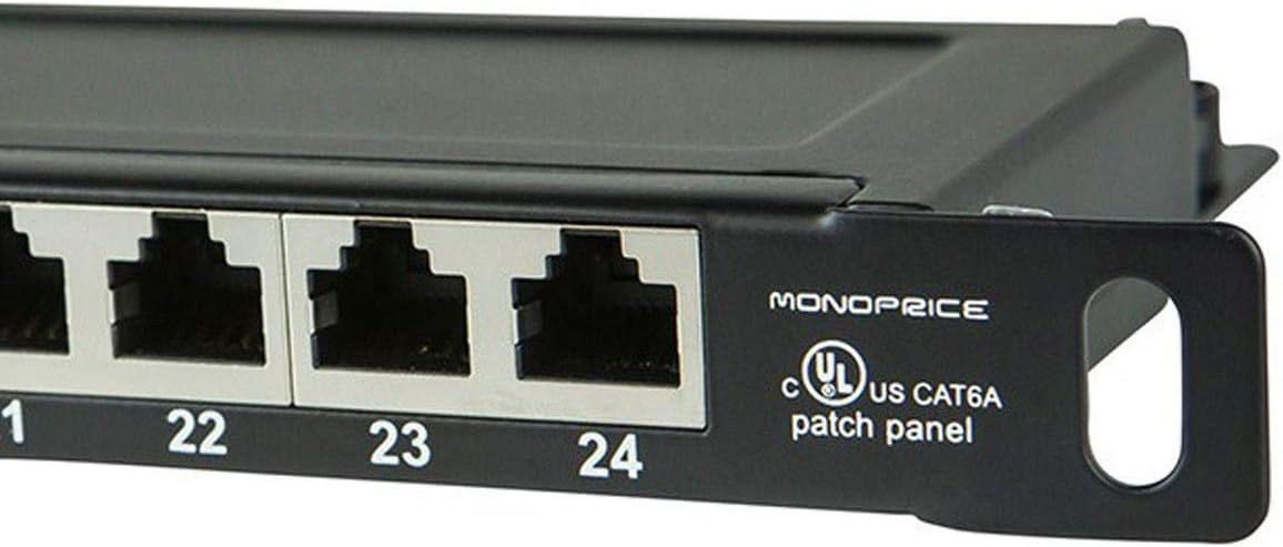 24 Ports 19 Inch Cat6A Patch Panel H75414