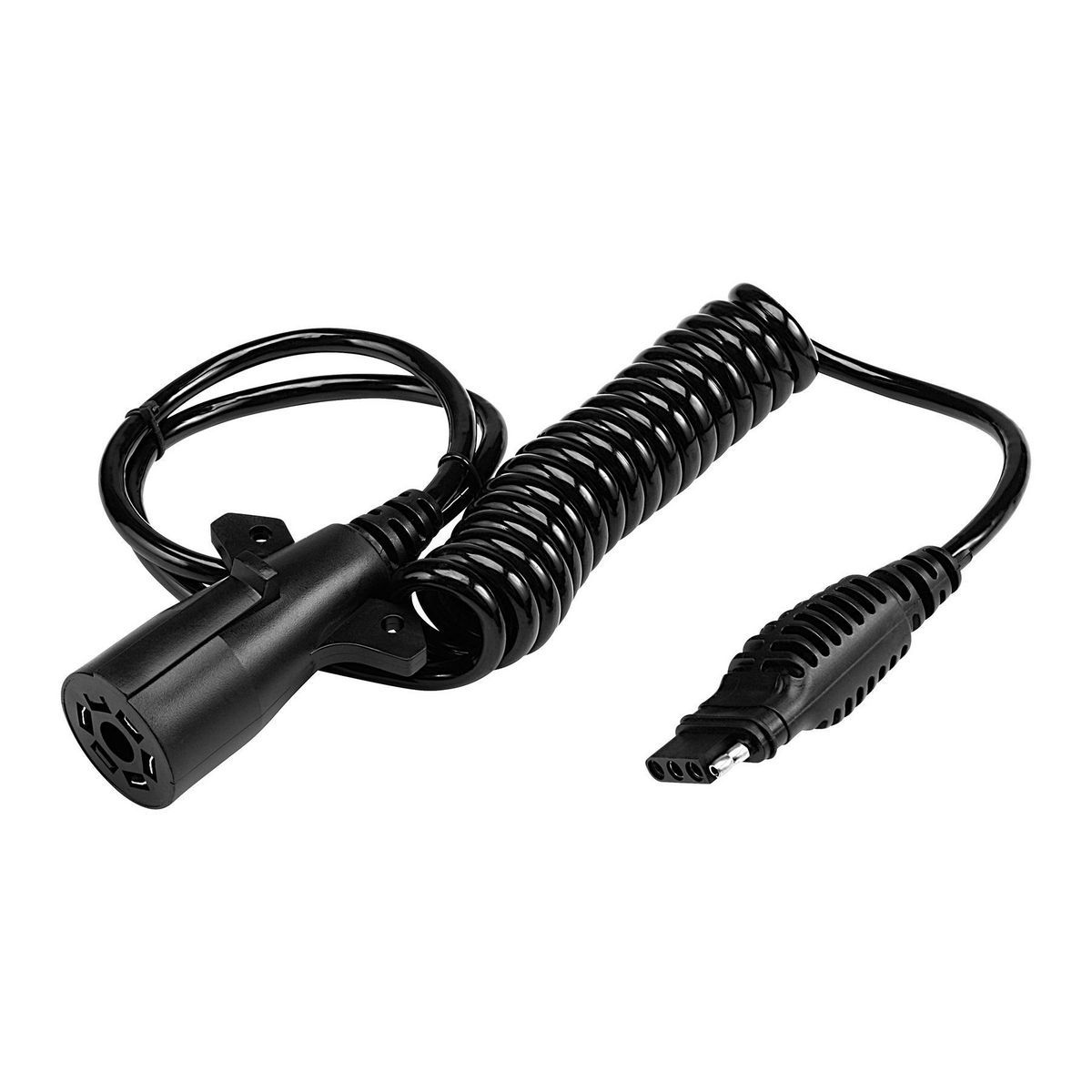 Seven-Way RV Blade to Four-Wire Flat Adapter with Flex Cord M76020