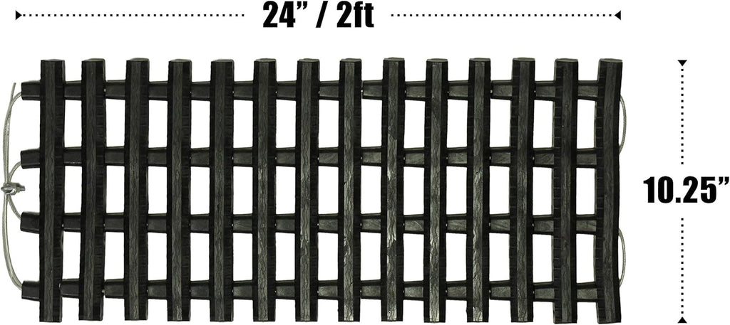 Heavy-Duty Rubberized Recovery Track Pack of 2 Q333