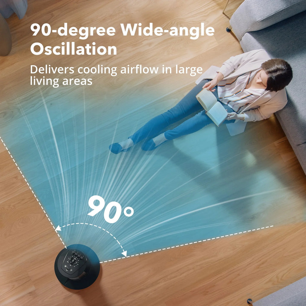 36" Oscillating Tower Fan, 3 Speeds, Timer K185217