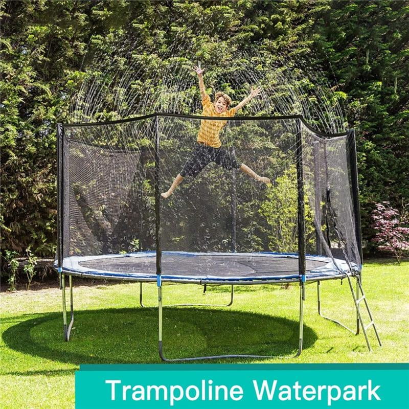 Trampoline Sprinkler Water Sprayer Toy Accessories 39.4ft Q966