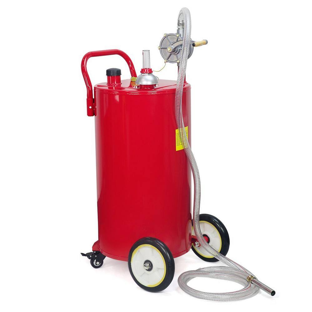 35 gal Portable Gas Caddy Fuel Transfer Pump N663591