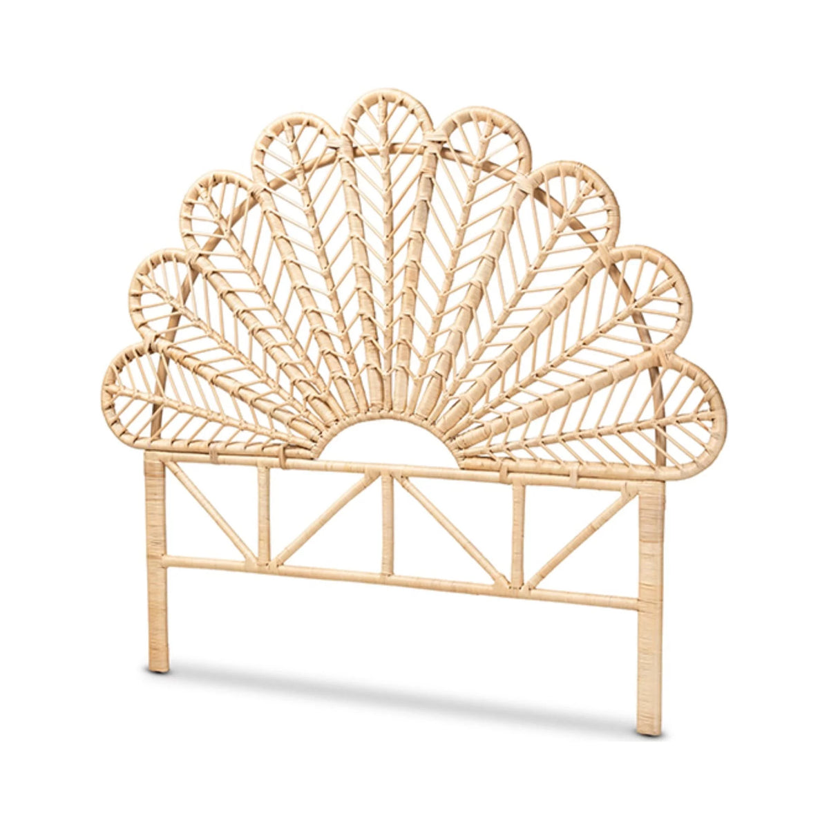 Queen Size Rattan Headboard D1865