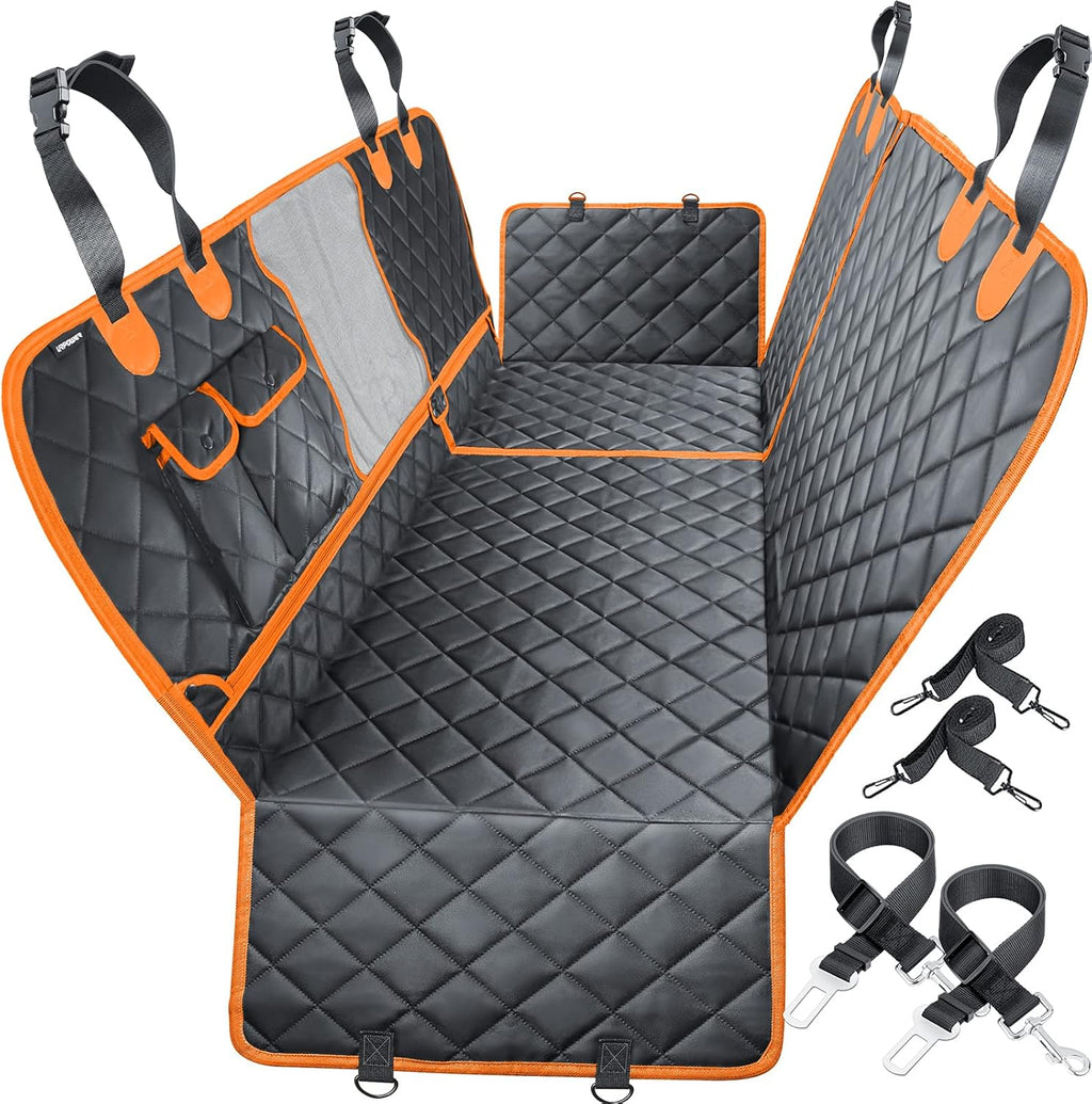 4-in-1 Waterproof Nonslip Dog Car Seat Cover Pack of 2 D226347