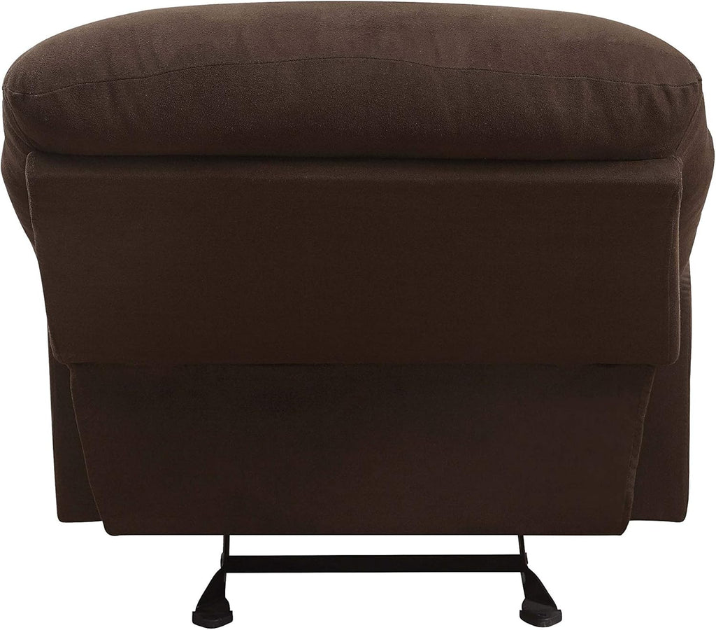 Chocolate Microfiber Recliner Q154