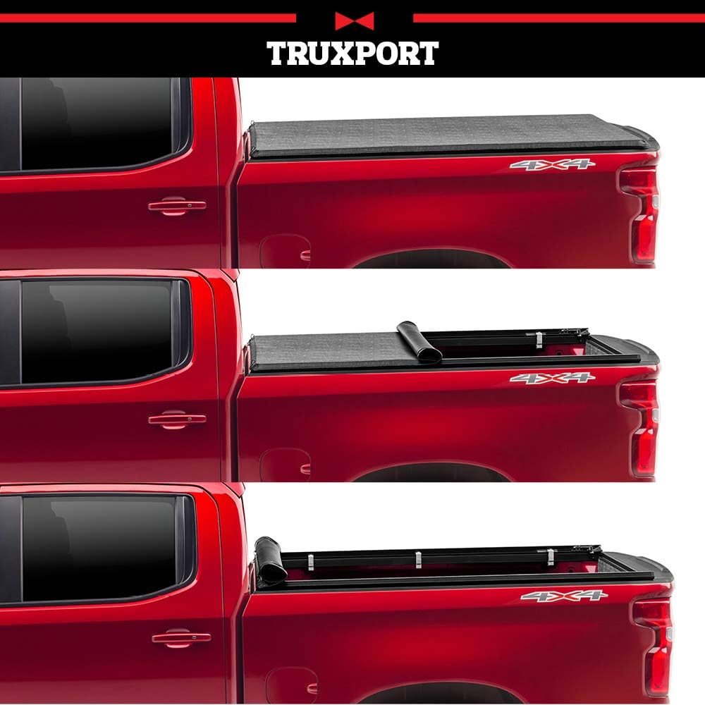 Soft Roll Up Truck Bed Tonneau Cover R460219