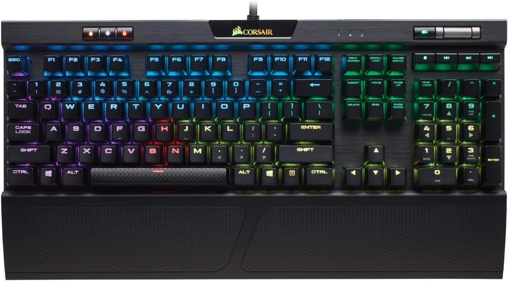 Mechanical Gaming Keyboard with Cherry MX Red and RGB LED Backlit N123536