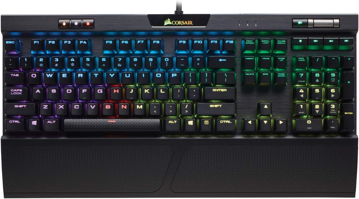 Mechanical Gaming Keyboard with Cherry MX Red and RGB LED Backlit N123536