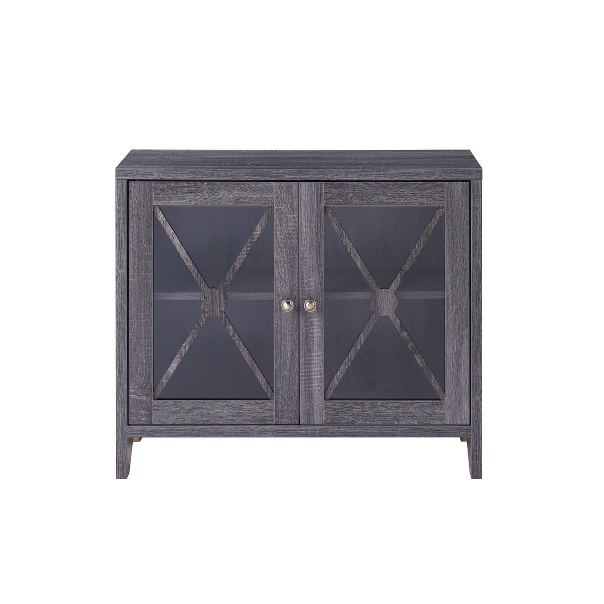 White Oak Accent Cabinet with 1-Shelf G978