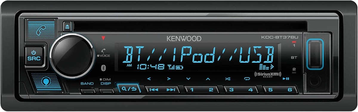 CD Car Stereo Receiver with Bluetooth D390