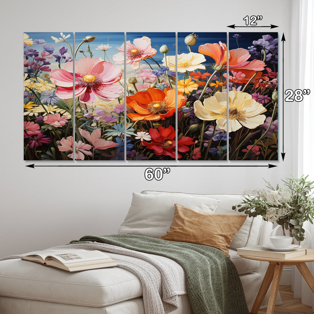 Floral Wall Art Prints Set S814548