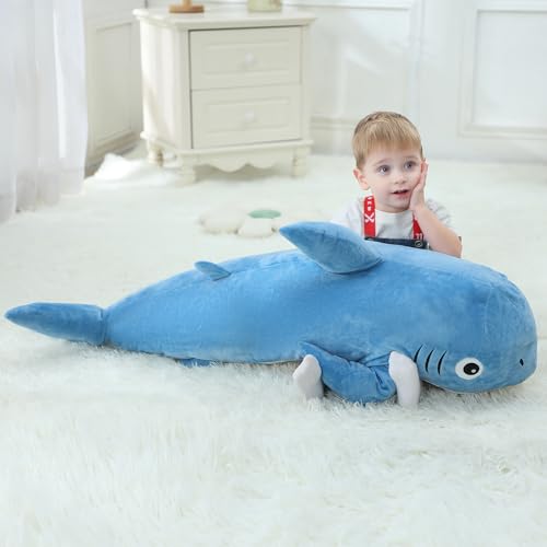 47 inch 3.1lb Shark Stuffed Animal Plush Toy N93061