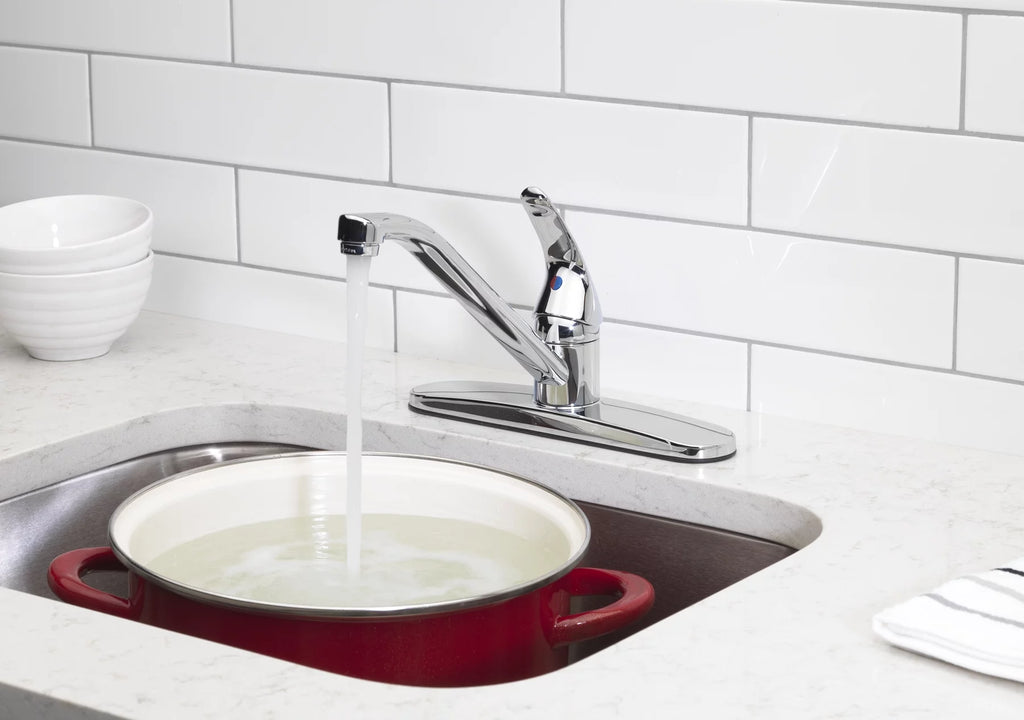 8" Widespread Single Handle Kitchen Faucet Chrome Q2812