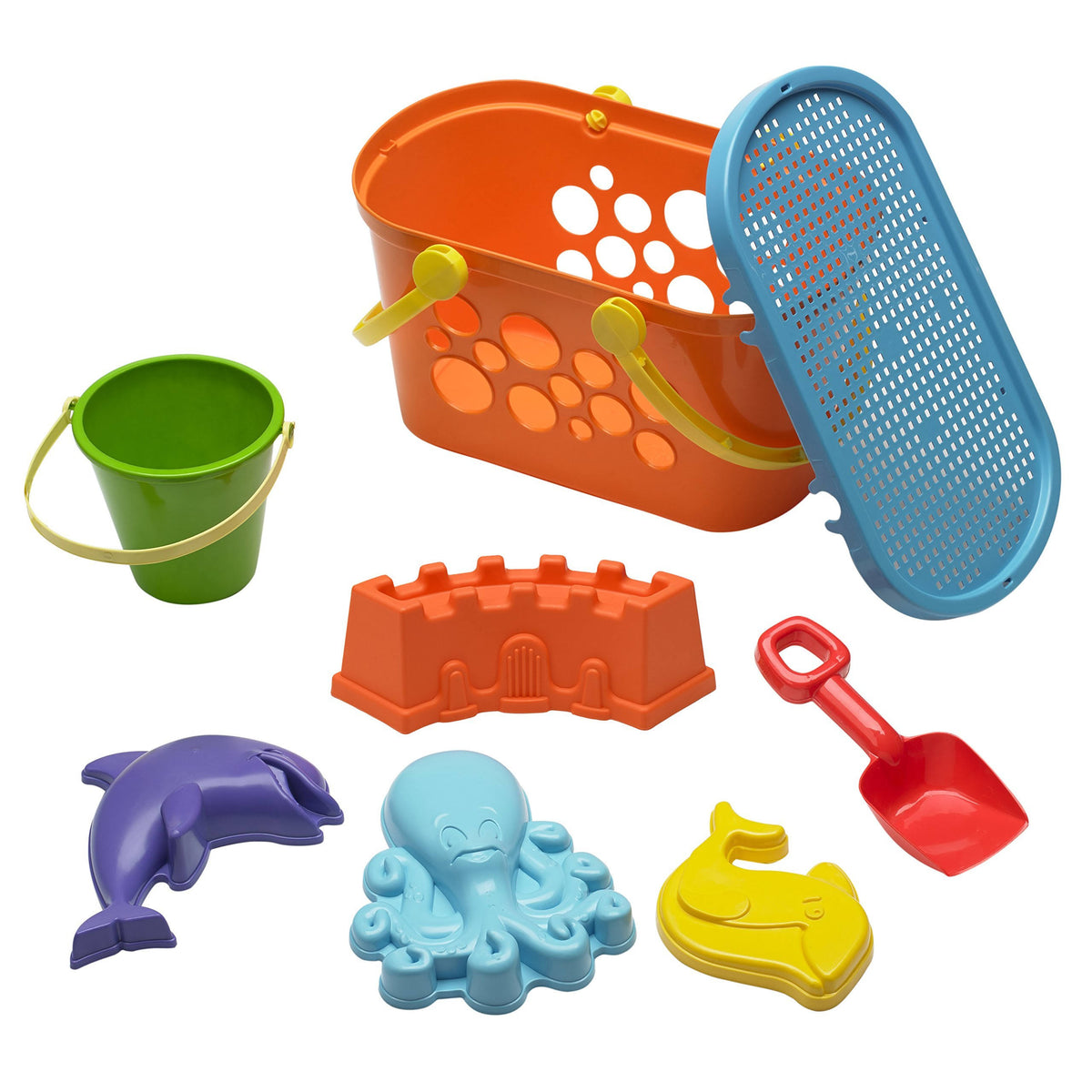 8 Piece Beach Basket Set G33380