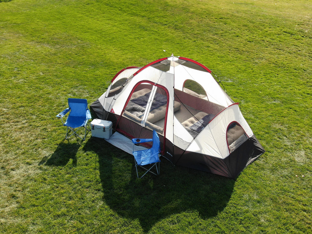 8-Person Modified Dome Tent with Rear Window N11382