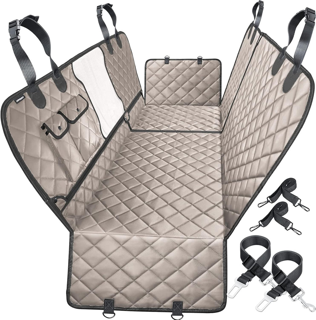 4-in-1 Waterproof Nonslip Dog Car Seat Cover Pack of 2 D226347