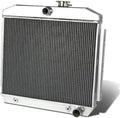 62mm 3Row Aluminum Radiator For 1955-1957 Chevy Bel Air Nomad V8 MT V1400