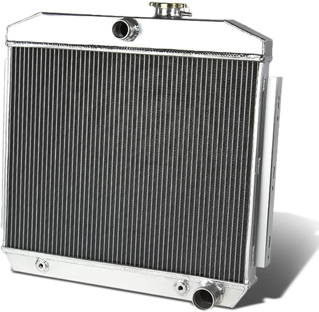 62mm 3Row Aluminum Radiator For 1955-1957 Chevy Bel Air Nomad V8 MT V1400