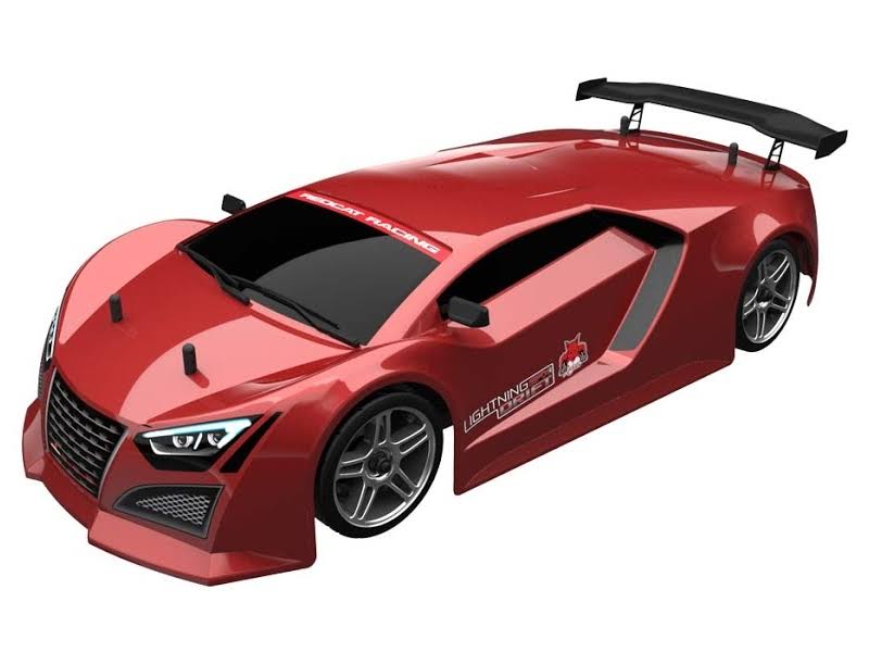 1/10 Scale Drift Car Metallic Red E6289