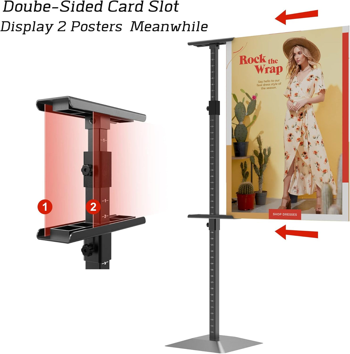 Poster Banner Stand with Scale Pole U564133