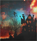 Halloween Witch Castle Dishwasher Magnet Cover, 23"x 26" I81292