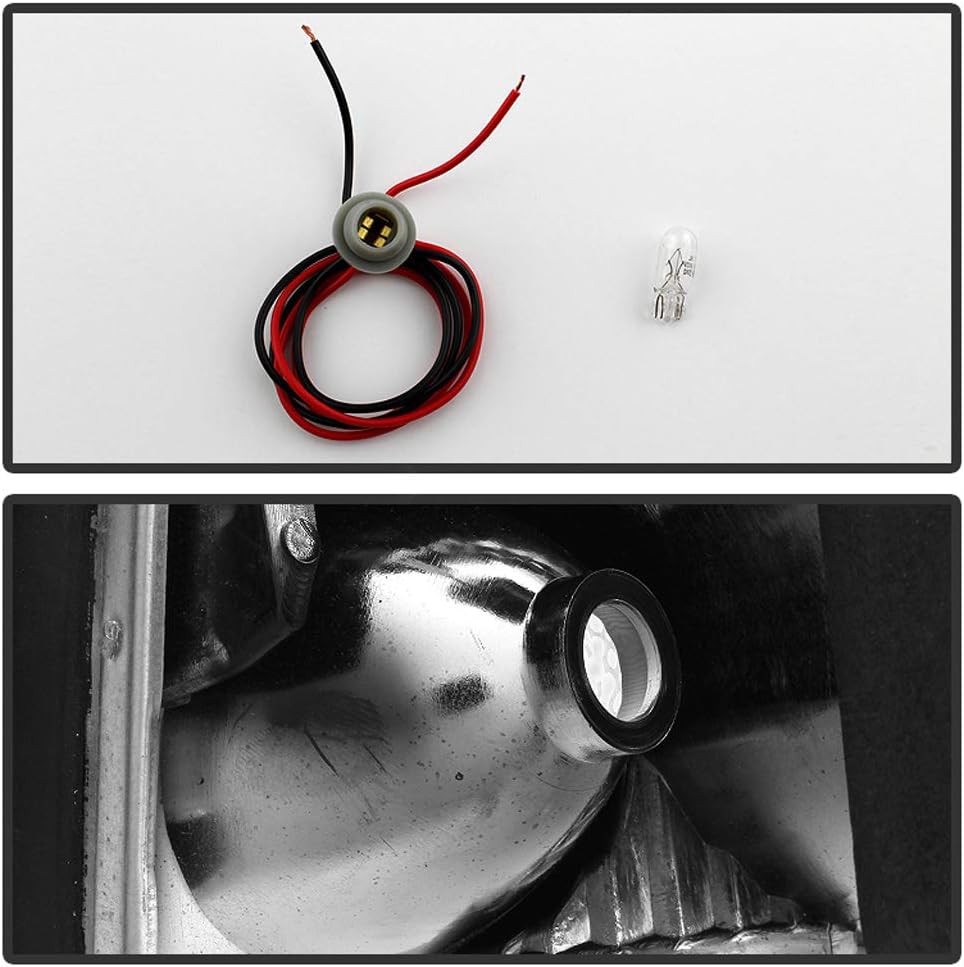 Black Headlights with Corner Signal Lights Set C934240