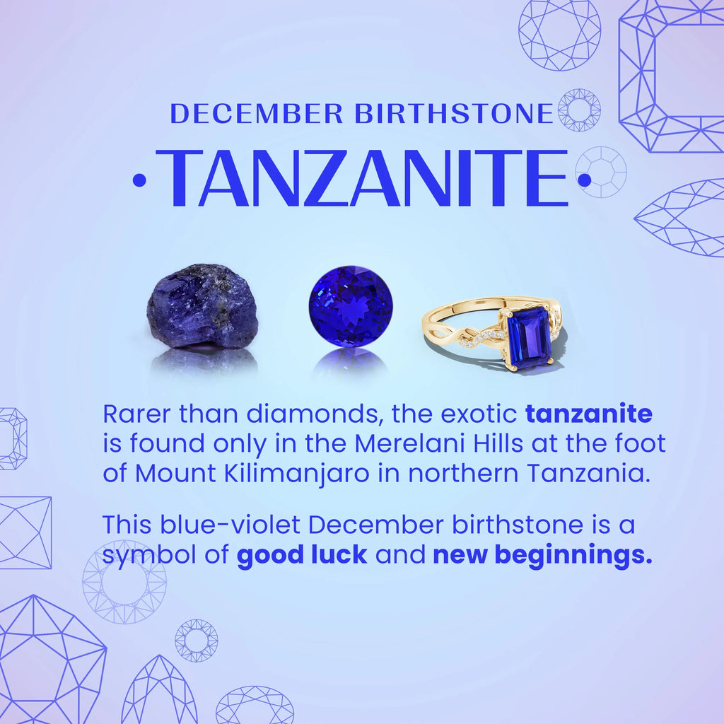 Natural Tanzanite Platinum Ring Size 7 X156633