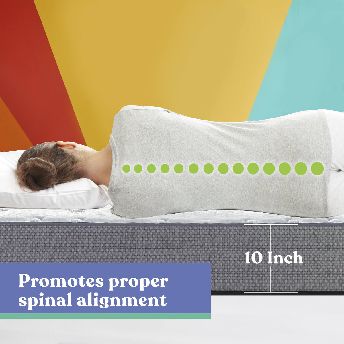 10 inch Hybrid Mattress California King D703132