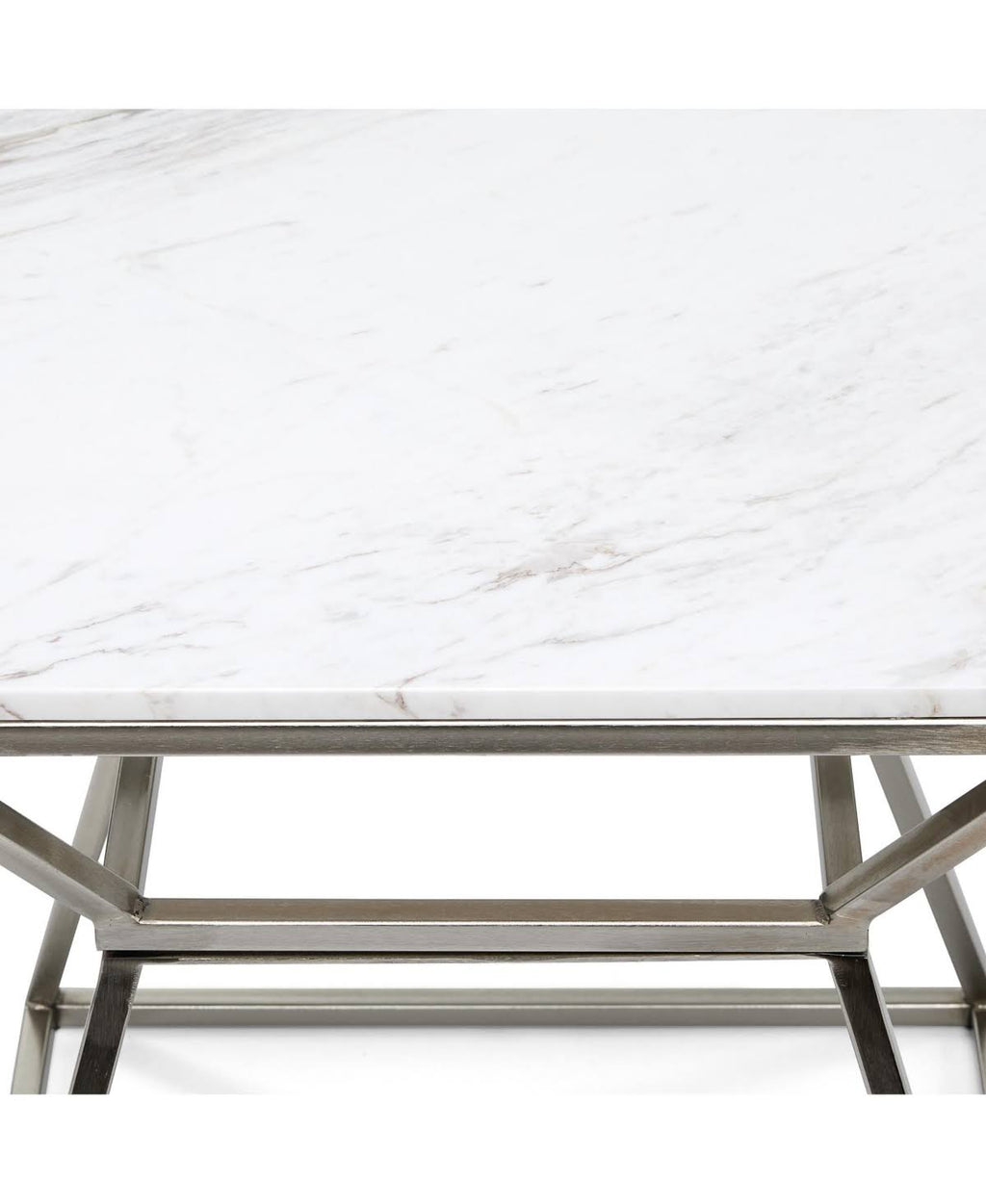 Silver Marble Side Table I428819