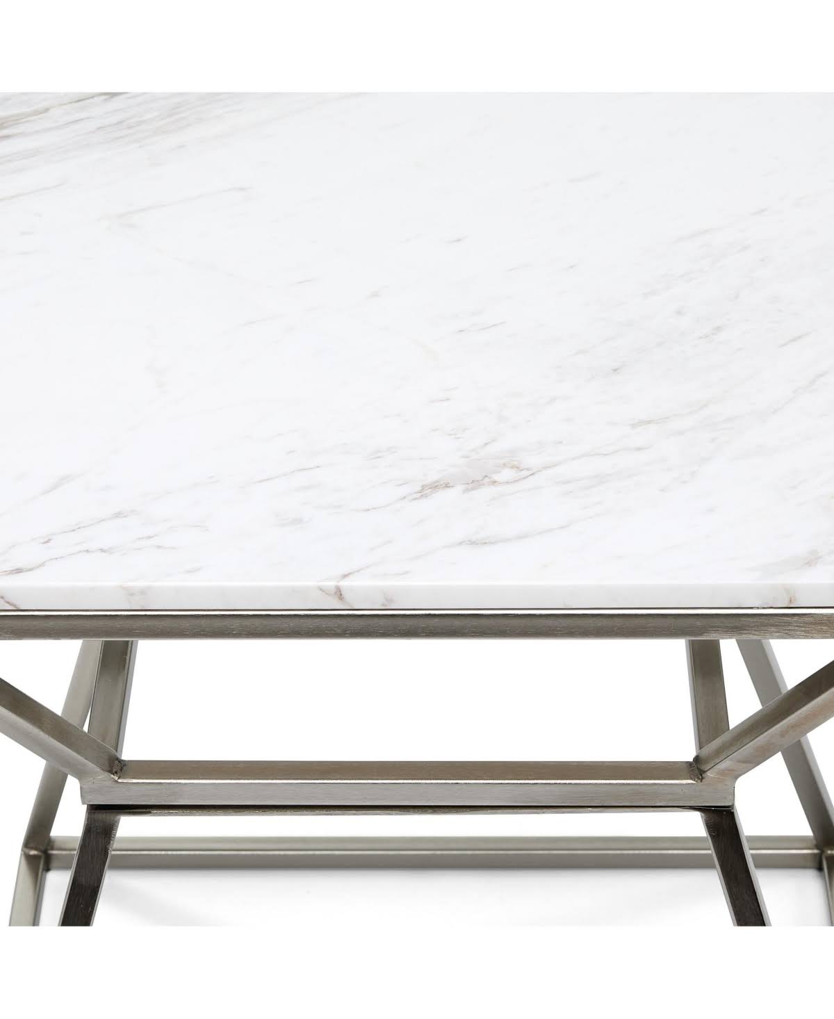Silver Marble Side Table I428819