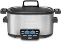 6 Quart 3-in-1 Stainless Steel Multicooker N1502