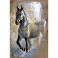Brown Painting Print on Wrapped Canvas N176