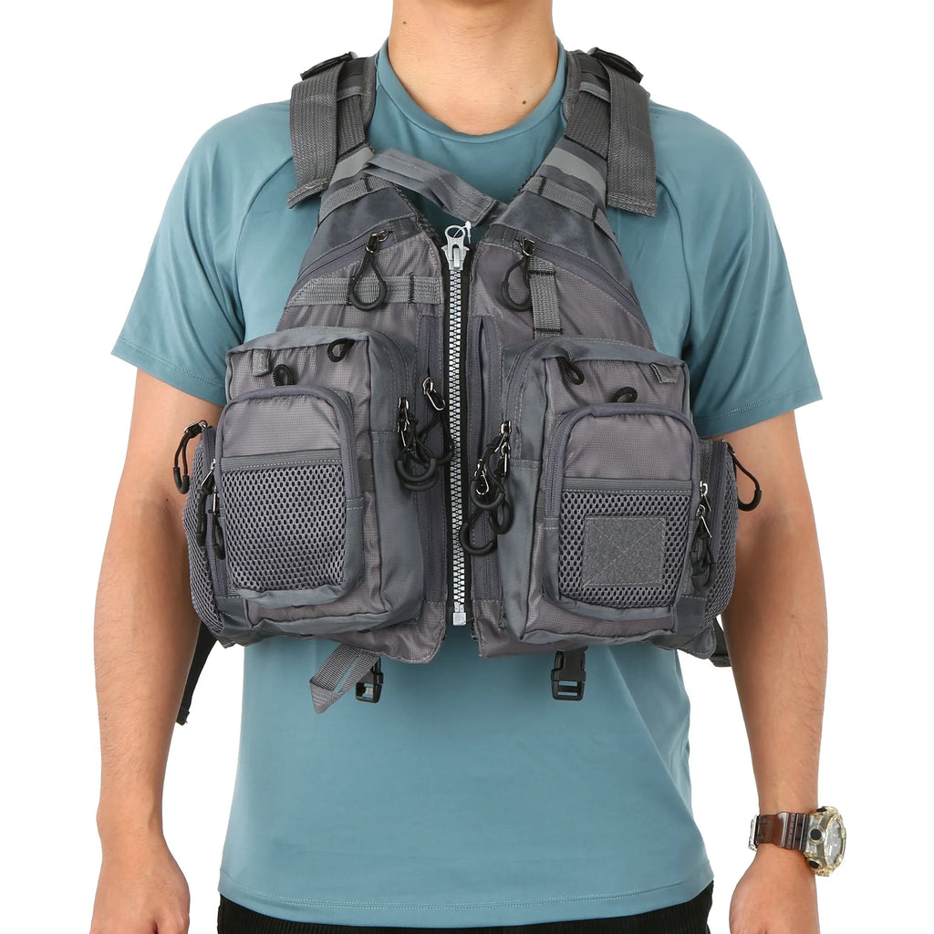 Utility Vest with Detachable Flotation Device A142219