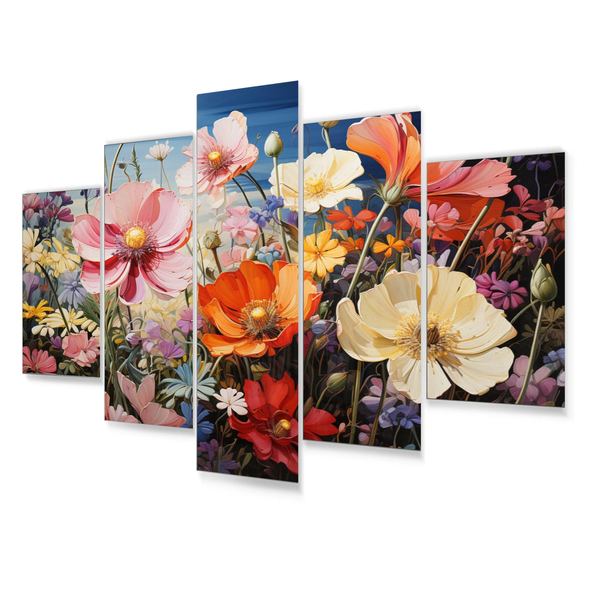 Floral Wall Art Prints Set S814548