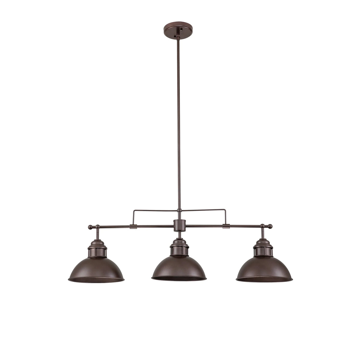 3-Light Kitchen Island Linear Industrial Pendant G155745