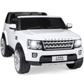 White 2-Seater Ride On Car Toy with Parent Remote Control D62662