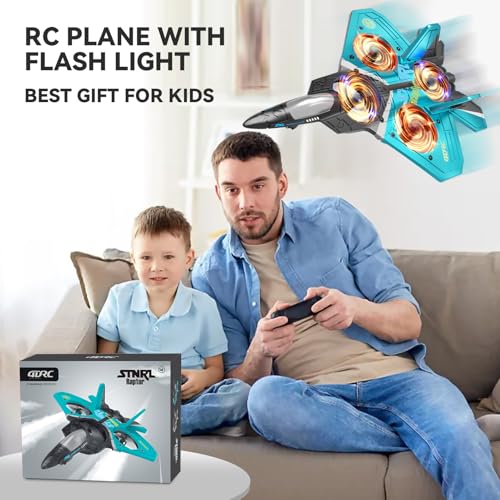 Remote Control Foam Airplane Toy with Light O843971