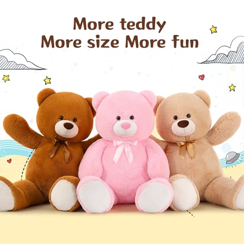 Big Brown Bear Giant Teddy Bear 3 Feet X901264