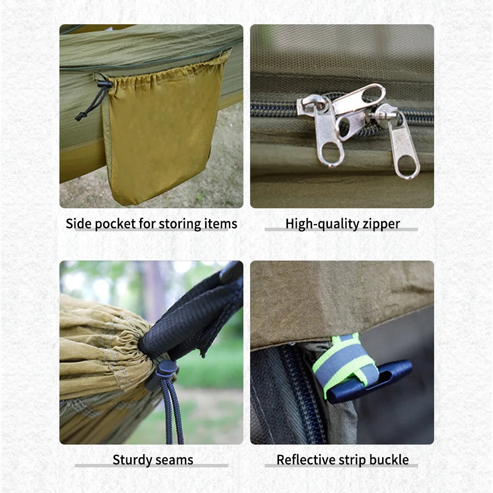 Waterproof Camping Hammock with Mosquito Net L691732