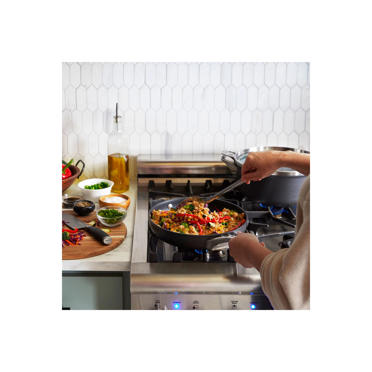 12-Quart Nonstick Stock Pot with Lid R2421