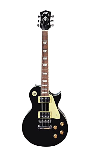 Black Solid-Body Electric Guitar G30799