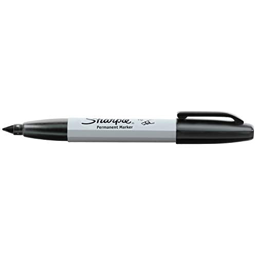 Black Chisel Tip Permanent Markers 2 Count D66468