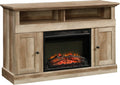 Media Fireplace for TVs up to 60", Lintel Oak finish P295