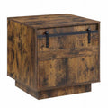 22 in. Rustic Oak Cabinet End Table K227660