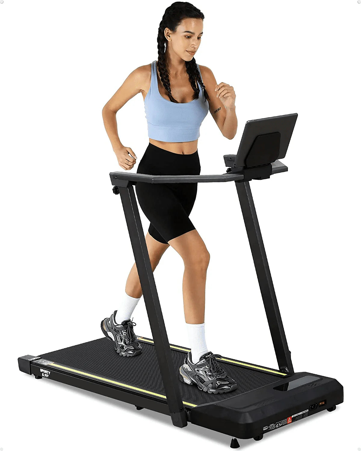 2.25HP Folding Treadmill with Remote Control U578076