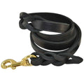 Braided Leather Leash O789