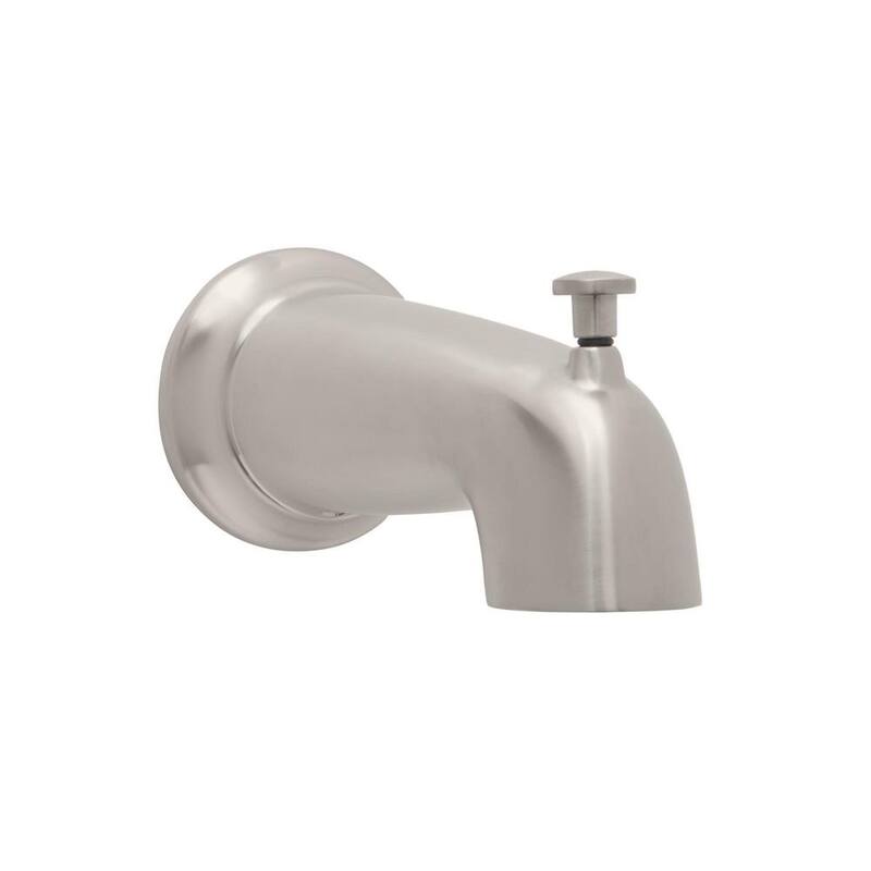 Single Handle 1-Spray Tub and Shower Faucet 1.8 GPM Brushed Nickel A7884